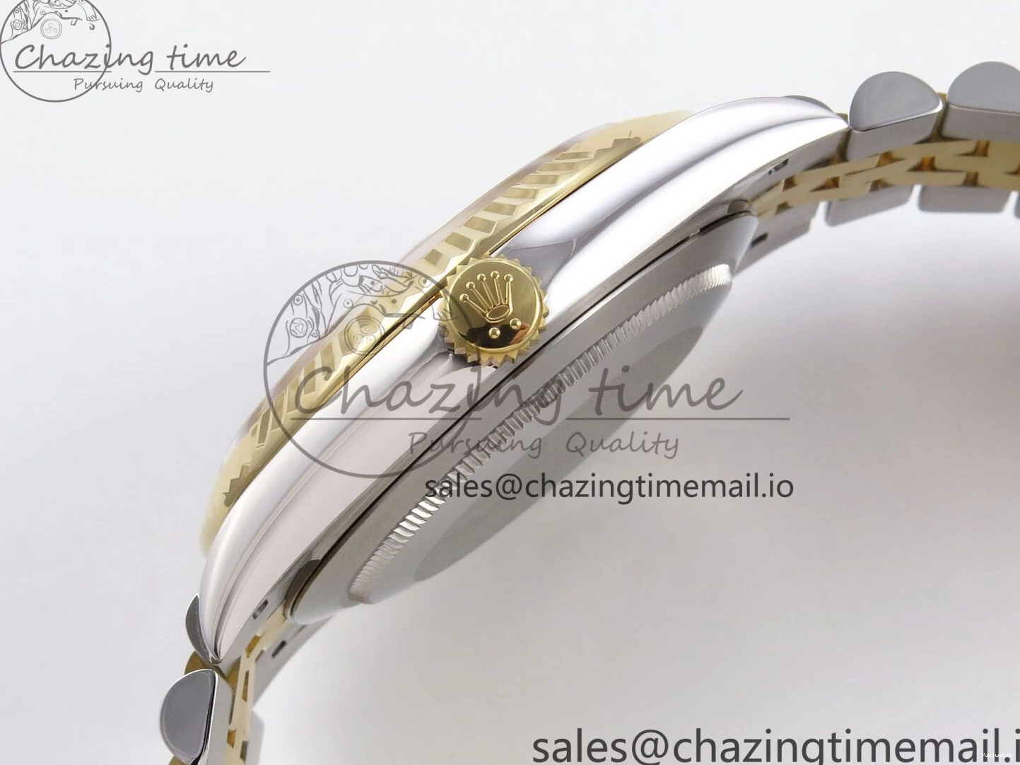 904L Edition SS on SH3235 (Gain Best Dial ARF YG 1:1 Diamonds Bracelet Weight) YG Steel DateJust 41 Jubilee 0516